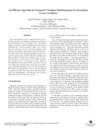 Materiales:caja de cartón grande (se recomienda utilizar una caja de tamaño del tazón de fuente. Pdf An Efficient Algorithm For Exhaustive Template Matching Based On Normalized Cross Correlation