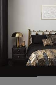 Buy Luxe Leather Studded Drawers Black Amara In 2021 Black Bedroom Decor Black Room Decor Black Bedroom Design