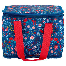 My lunch is now the best looking thing on my desk! Morrisons Folk Floral Lunch Bag Morrisons