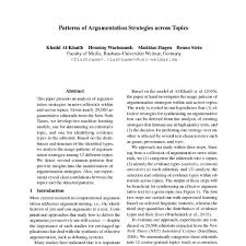 ● parameter minimum input voltage (notes 4,12). Patterns Of Argumentation Strategies Across Topics Acl Anthology