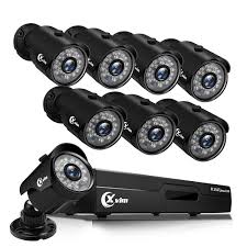 So where can you buy the cheap home security cameras and systems combined with high quality? Xvim 8ch 1080p Cctv Dvr 1920tvl Outdoor Night Vision Home Security Camera System For Sale Online