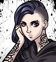 Anime short goth skirt dresses drawings. How To Draw A Gothic Anime Girl Step By Step Drawing Guide By Dawn Dragoart Com