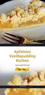 Apfelmus Vanillepudding Kuchen Recipe Custard Cake Dessert Recipes Healthy Dessert Recipes