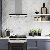 White square tile kitchen splashbacks b&q ireland. White Wall Tiles Tiles B Q