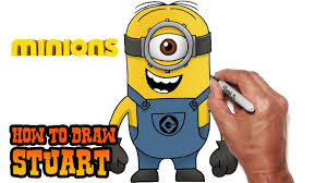How To Draw Minion Stuart Step By Step Zeichnen Lernen Zeichnen Lernen