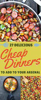 27 Easy Meals That Won T Break The Bank Cheap Dinner Recipes Recipes Cheap Dinners