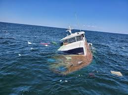 coast guard rescues 5 people, dog from