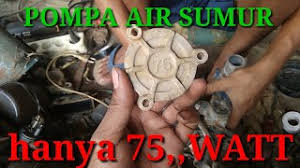 Berikut spesifikasi pompa booster sanyo : Wow Hanya 75 Watt Daya Hisap Sangat Kuat Youtube