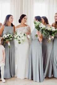 A Line Crew Floor Length Grey Sleeveless Chiffon Bridesmaid Dress With Ruffles Silver Bridesmaid Dresses High Neck Bridesmaid Dresses Sleeveless Bridesmaid Dresses