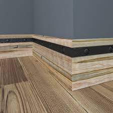 Dining room decorating ideas with a chair rail. New Rustic Mouldings Featuring Wrought Iron Look Ornamental Decorative Millwork