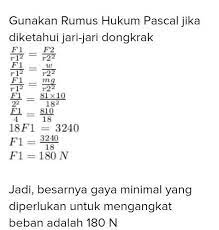 Sebuah dongkrak hidrolik digunakan untuk mengangkat beban. 1 Sebuah Dongkrak Hidrolik Digunakan Untuk Mengangkat Beban Jika Jari Jari Pada Pipa Kecil 14 Cm Brainly Co Id