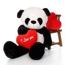5ft Valentine S Day Giant Panda Bear With A Red I Love You Heart Huge Teddy Bears Giant Teddy Teddy Bear Online