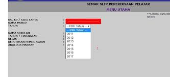 Semak Markah Peperiksaan Anak Online Saps