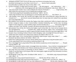 Tulis namamu di sudut kanan atas 2. Contoh Soal Cerdas Cermat Alkitab Anak Sekolah Minggu Contoh Soal Terbaru