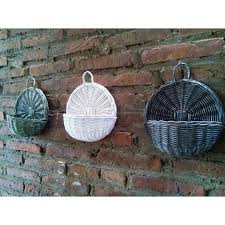 Read more motif hias keranjang rotan : Keranjang Rotan Gantung Keranjang Hias Hiasan Dinding Shopee Indonesia
