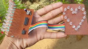 Similarly vdd (16th pin) and vss (8th pin) of the cd4017 ic is connected directly to the power supply. Heart Shaped Serial Led Flasher Circuit Using 555 Timer Ic And 4017 Ic Grow Amis
