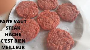 Le steak haché se prête aussi à de multiples fantaisies culinaires pour régaler toute la famille. Fabriquer Ses Steaks Hache Youtube
