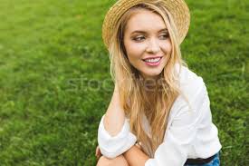 Beautiful Woman In Straw Hat Stock Photo C Lightfieldstudios 8594305 Stockfresh Beautiful Women Chemical Peel Women