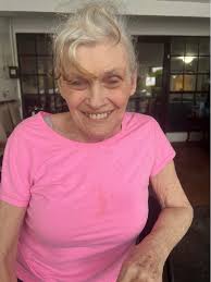 Mom lost a lot of weight at the end.