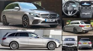 It has refined cabin materials and a cushioned ride, but it's complicated infotainment system and subpar. Mercedes Benz C Class Estate 2019 Pictures Information Specs
