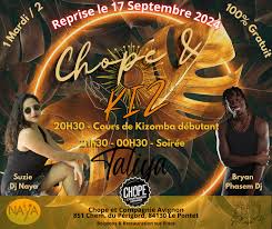 Cours Gratuit de Kizomba, suivi de la soirée DJ