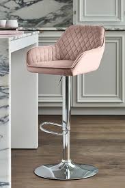 Hamilton Adjustable Chrome Leg Bar Stool In 2020 Adjustable Bar Stools Bar Stools Uk Bar Stools