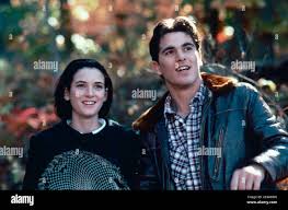 Los Angeles.CA.USA. Winona Ryder and Michael Schoeffling in ©Orion Pictures  film, Mermaids (1990) Director: Richard Benjamin Writer: June Roberts  Source: Patty Dann's novel with same titme Ref:LMK106-SLIB170720-003  Supplied by LMKMEDIA. Editorial Only.