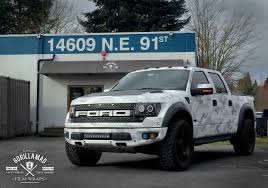 Arctic Camo Ford Raptor Svt 6 2l Designed And Wrap By Gorilla Mad Pikap