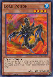 Lord Poison Monster Cards Yugioh Yugioh Cards