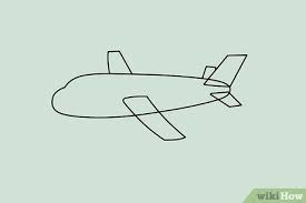 Formasi panjang tersebut juga telah terbang dengan paten dan haluan yang sama. 4 Cara Untuk Menggambar Pesawat Terbang Wikihow