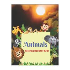 Awesome animals coloring book book. Animals Coloring Book For Kids Awesome Animals Coloring Books For Kids Gift Buy Online In South Africa Takealot Com