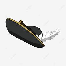 Once ye have picked the shape n' size of yar hat, then the real fun begins! Pirate Hat Clipart Side Feather Pirate Hat Clipart Pirate Hat Png And Vector With Transparent Background For Free Download