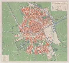 Afbeelding Van Groningen Van Gerda J Bos Op Groningen Oude Kaarten Stad