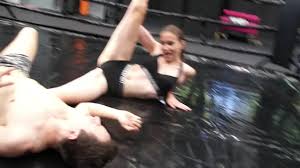 Mixed wrestling zone cassie