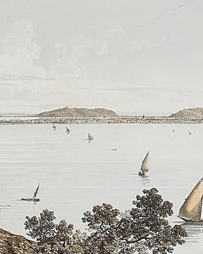 The present lot is a large-scale, hand-coloured panorama that offers a sweeping view of Bombay as seen from the Malabar Hill. ⁠ ⁠ Created during a period of growing British imperial and