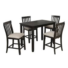 dining table and 4 chairs set, 42''x30