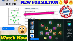 Diese spielzeit war aber immer wieder von rückschlägen geprägt. Signing Bayern Munich Manager H Flick New Formation 4 1 2 3 Skill 810 Pes 2021 Mobile Youtube
