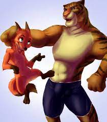 Nick Wilde × The Tiger by JoeHobby -- Fur Affinity [dot] net