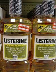 Put Yellow Listerine In A Spray Bottle And Keep Mosquito And Flies Away Listerine Pest Control Mosquito