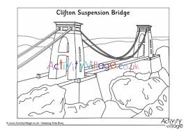 Coloring pages your are looking now is described  here we collect for you alot of coloring pages stonehenge your can download and print it for free. Clifton Suspension Bridge Colouring Page