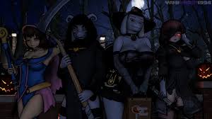 A Spooky Night Out by YamiMarik1994 -- Fur Affinity [dot] net