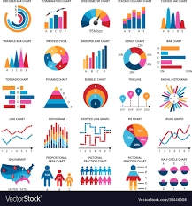 Color Finance Data Chart Icons Statistics