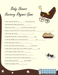 Zoe samuel 6 min quiz sewing is one of those skills that is deemed to be very. Free Printable Baby Shower Nursery Rhyme Games