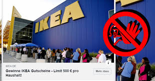 Facebook Gefalschtes Ikea Gewinnspiel Fuhrt Zu Datensammlern