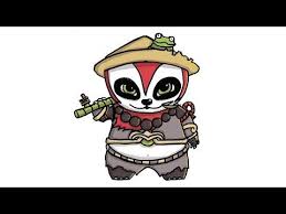  Cara Menggambar Akai Tank Panda Mobile Legend Dengan Style Chibi Atau Kartun Youtube Chibi Kartun Cara Menggambar
