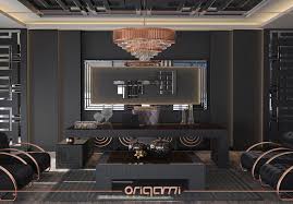 Origami mobilya beyaz yatak odası: Origami Mobilya Projeler