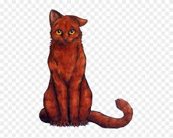 Cats out of the series , firestar! Fur Clipart Red Cat Red Tabby Warrior Cat Png Download 852066 Pinclipart