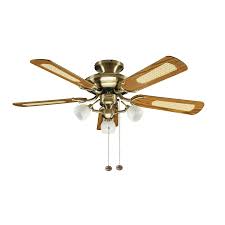 Fantasia Mayfair Ceiling Fan 42 Inch Antique Brass With Light 111962