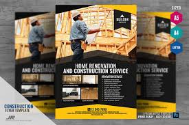 Construction And Building Flyer In 2020 Flyer Flyer Design Flyer Design Templates