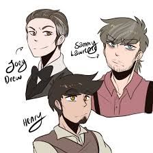 Vendetta Joey Drew Henry Sammy Lawrence By Gz Studio Bendy And The Ink Machine Ink Cartoon As Anime